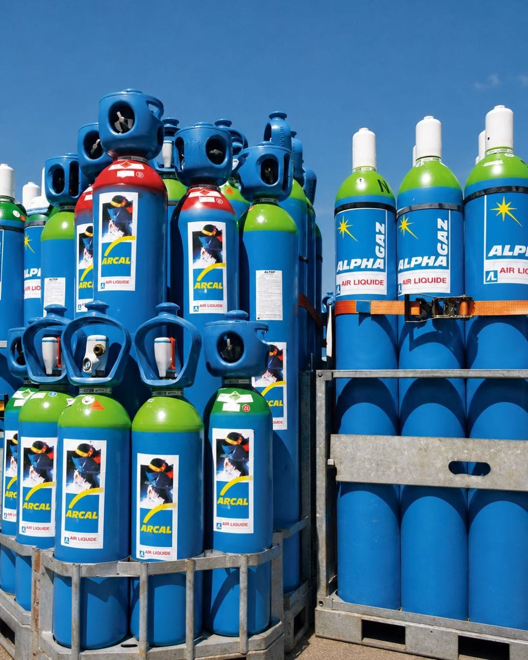 Verschillende soorten gassen lasmeesters